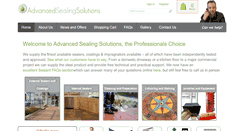 Desktop Screenshot of advancedsealingsolutions.co.uk